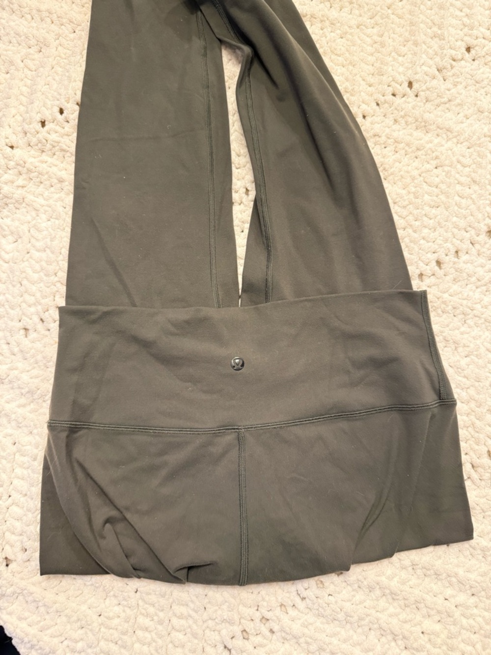 Lululemon Dark Green High-Rise Leggings